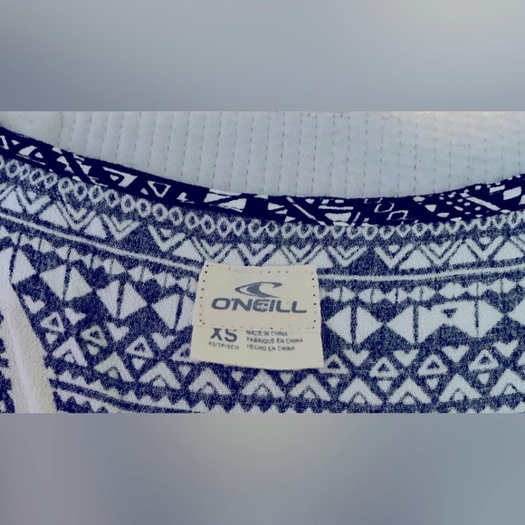 Y2K Vintage 90s, O'Neill Asymmetrical Black and Silver Sequin Sundress - Picture 15 of 15